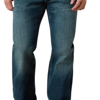Men's Low Rise Stretch Bootcut Denim Jeans