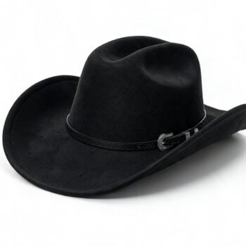 Unisex Wide Brim Western Fedora Hat