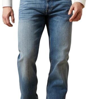Men's Relaxed Fit Bootcut Denim Jeans