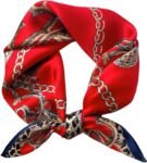 Women's Square Satin Fashion Scarf for Hair and Bags