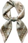 Women's Square Satin Hair and Neck Scarf