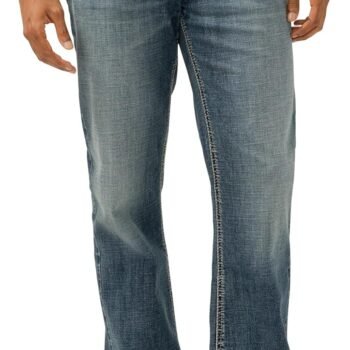 Men's Classic Fit Bootcut Denim Jeans