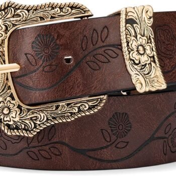 Vintage Country Western Cowgirl Belt for Women