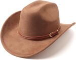 Classic Felt Western Fedora Cowgirl Hat