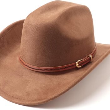 Classic Felt Western Fedora Cowgirl Hat